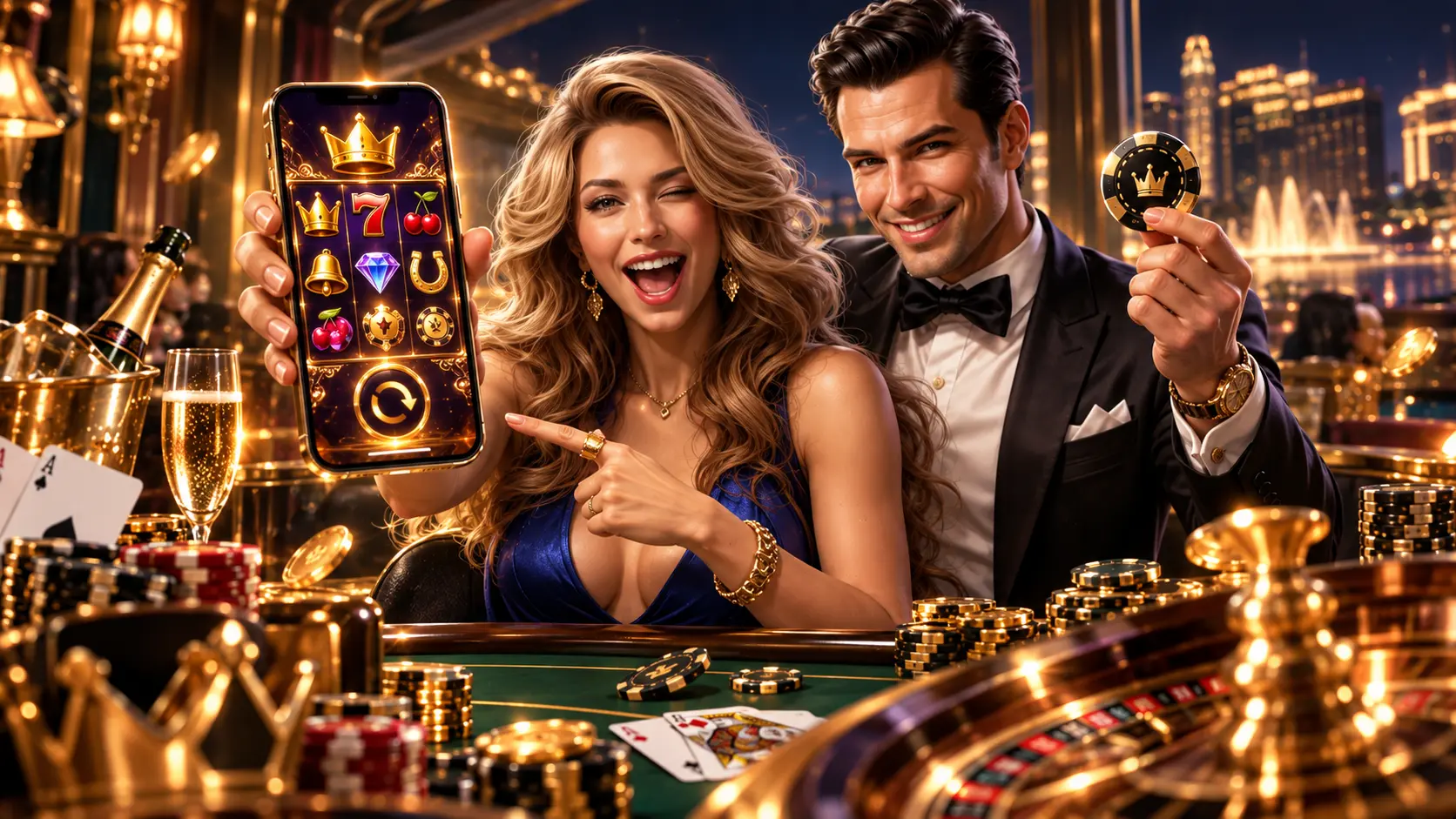 CrownPlay Casino sur mobile — machines à sous, casino live et paiements depuis un smartphone
